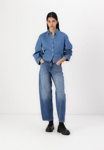 Джинсовая блузка