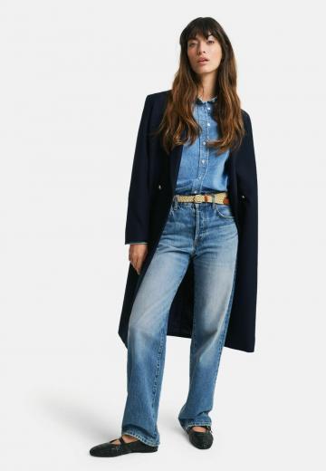 Джинсовая блузка