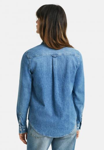 Джинсовая блузка