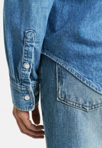 Джинсовая блузка