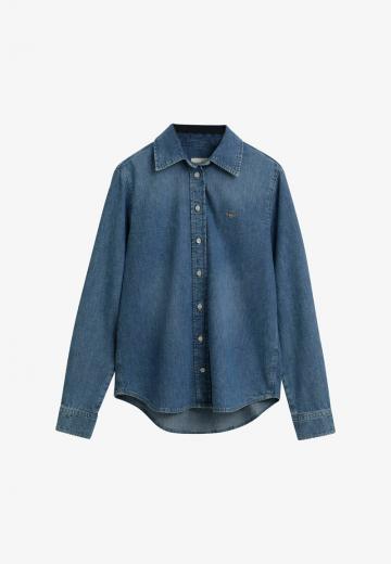 Джинсовая блузка