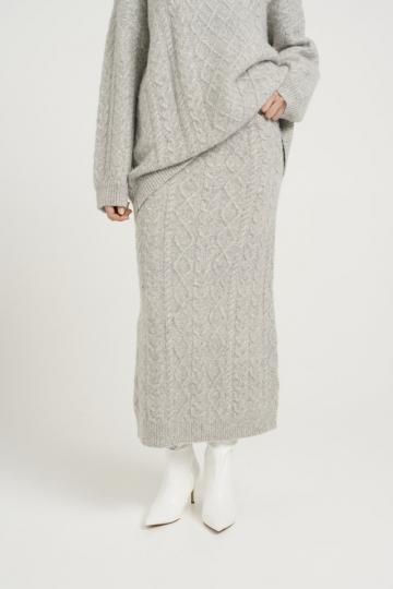 Вязаная юбка