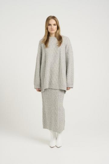 Вязаная юбка