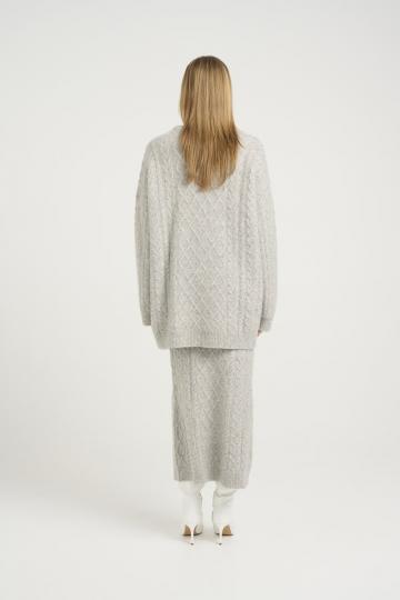 Вязаная юбка