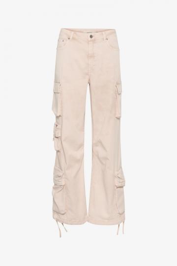 Брюки с накладными карманами