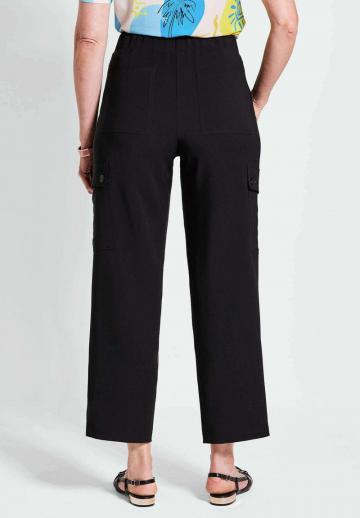 Брюки с накладными карманами