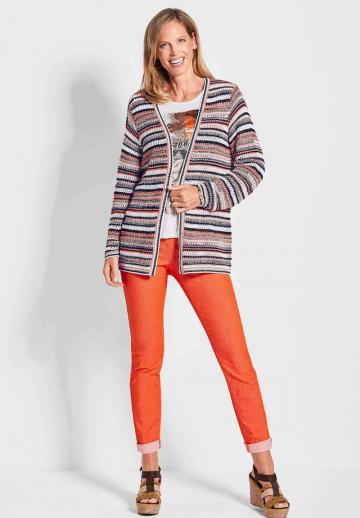 Длинный жилет