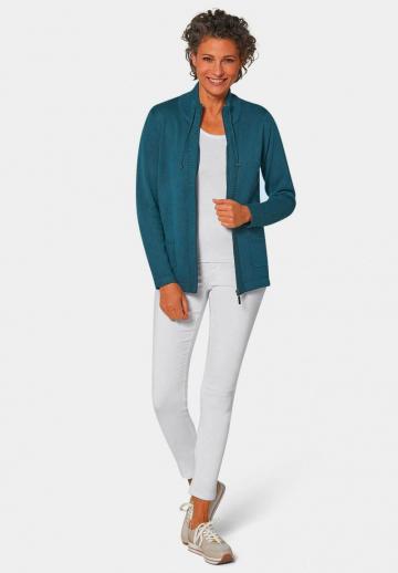 Длинный жилет