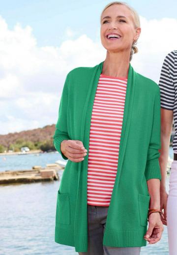 Длинный жилет