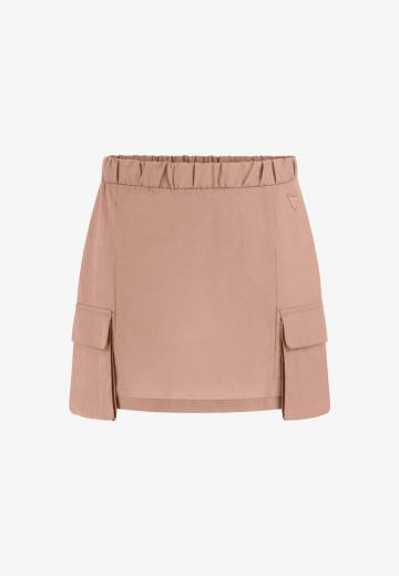 Юбка с накладными карманами