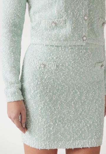 Вязаная юбка