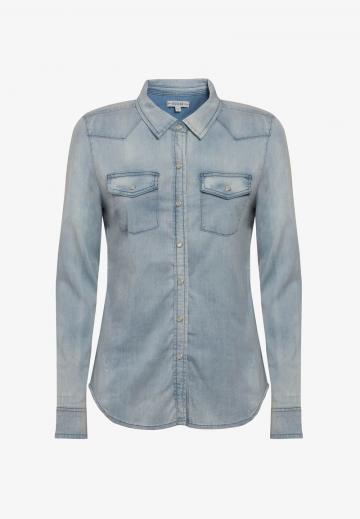 Джинсовая блузка