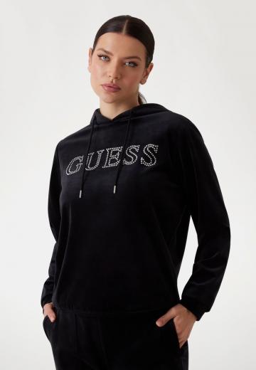 Пуловер с капюшоном