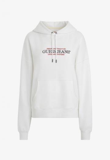 Пуловер с капюшоном