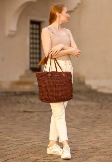 Кожаная сумка