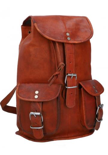 Кожаный рюкзак