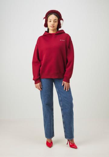 Пуловер с капюшоном