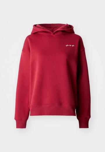 Пуловер с капюшоном