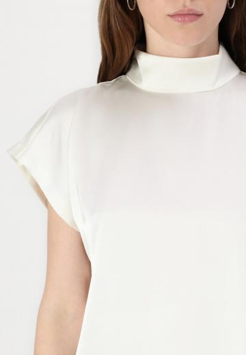 Атласная блузка