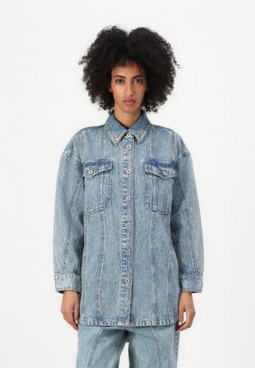 Джинсовая блузка