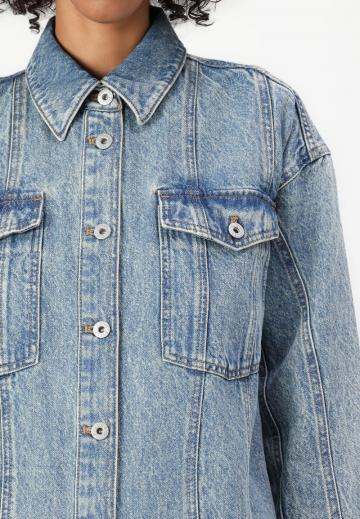 Джинсовая блузка