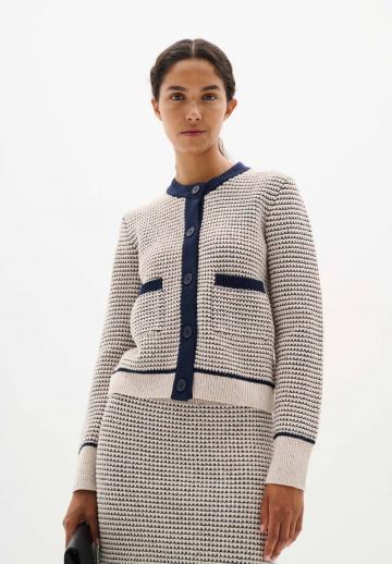 Жаккардовая кофта