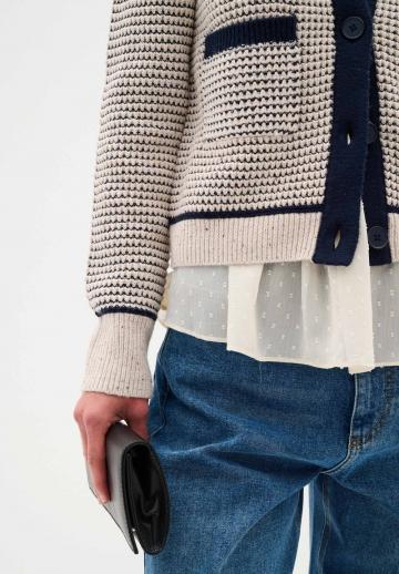 Жаккардовая кофта