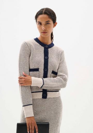 Жаккардовая кофта