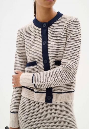 Жаккардовая кофта