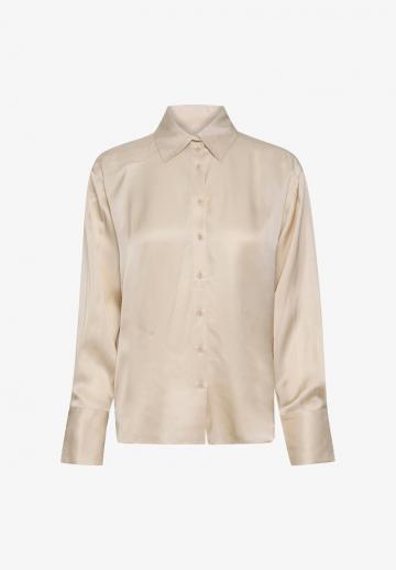 Атласная блузка