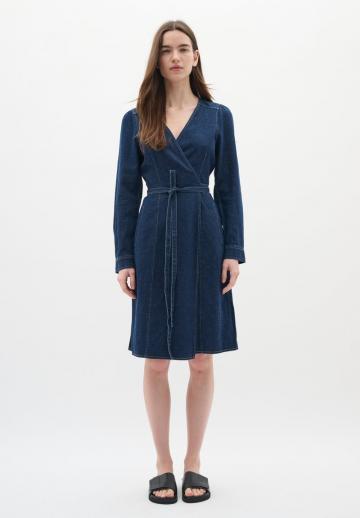Джинсовое платье