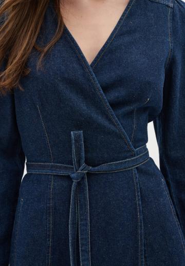 Джинсовое платье