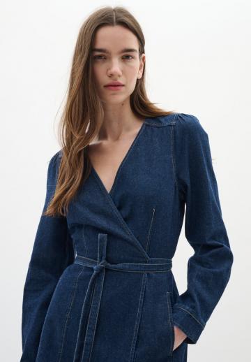 Джинсовое платье