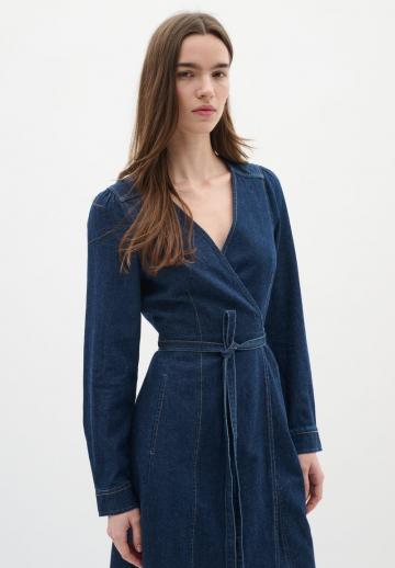 Джинсовое платье