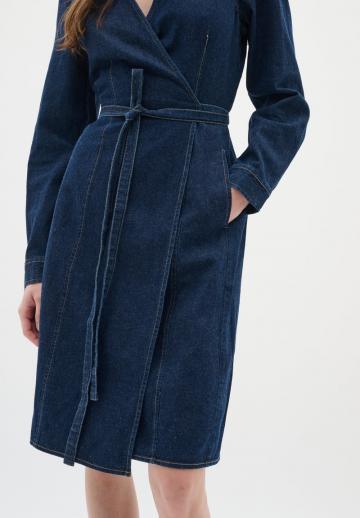 Джинсовое платье