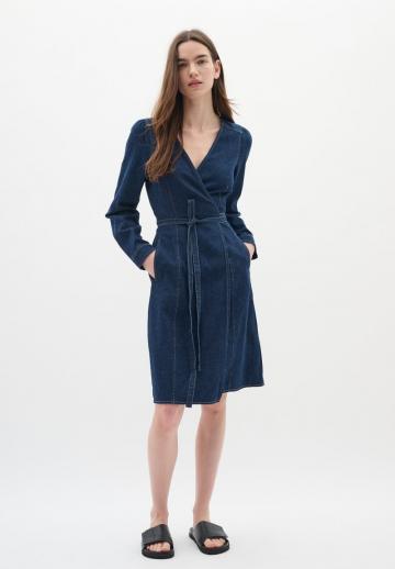 Джинсовое платье