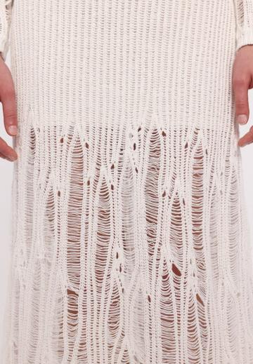 Вязаная юбка