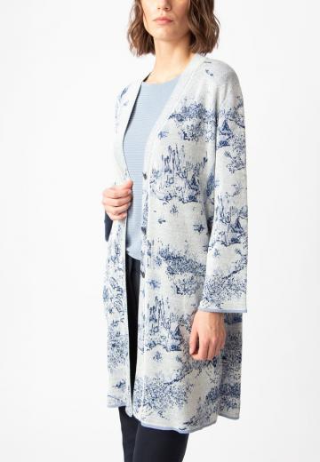 Жаккардовая кофта