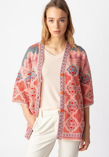 Длинный жилет