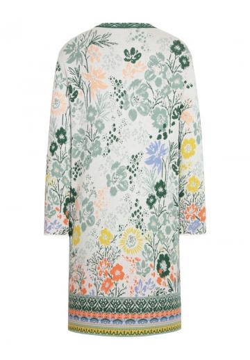 Жаккардовая вязаная кофта