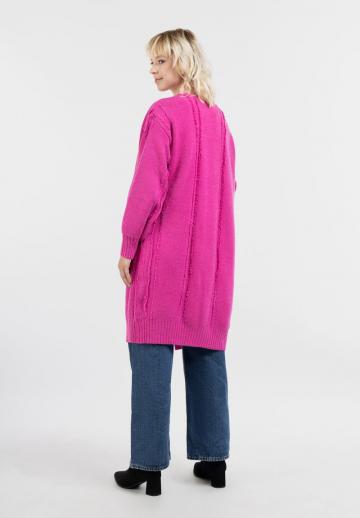 Длинный жилет