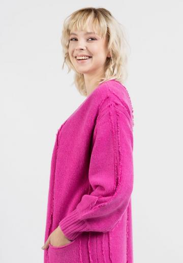 Длинный жилет