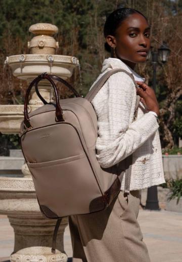 Кожаный рюкзак