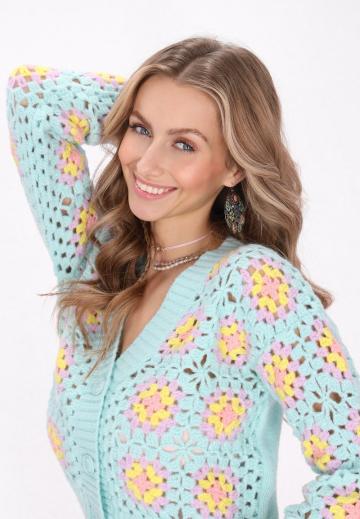 Вязаная кофта