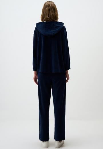 Пуловер с капюшоном