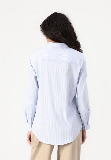 Атласная блузка