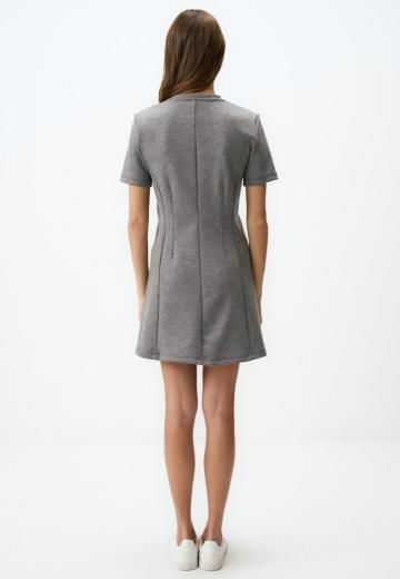 Вязаное платье