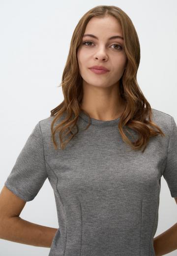 Вязаное платье