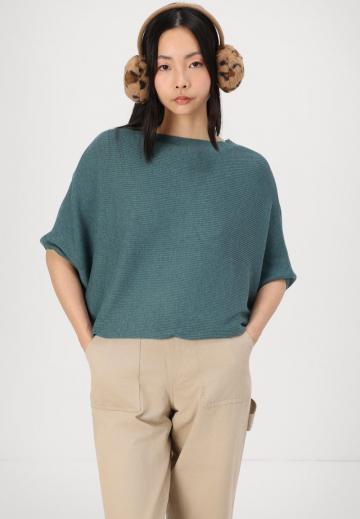 Пуловер с рукавом три четверти