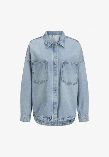 Джинсовая блузка